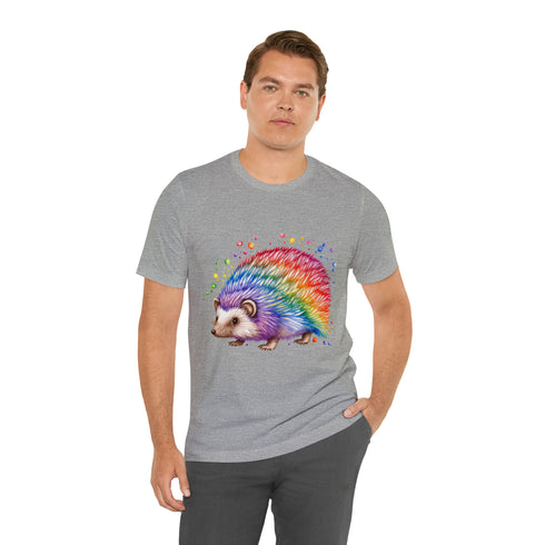 Rainbow Hedgehog - Short Sleeve Tee